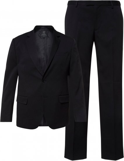JP1880 Flexnamic Business Suit Konan Black - Puvut ja pikkutakit - Pukuja suurissa mitoissa