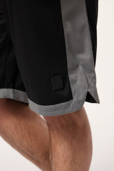 JP1880 Jay-Pi Bermuda QuickDry Mesh Fitness Shorts Black - Urheiluvaatteet & ulkoilu - Miesten urheiluvaatteet isot koot