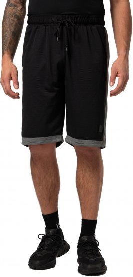 JP1880 Jay-Pi Bermuda QuickDry Mesh Fitness Shorts Black - Urheiluvaatteet & ulkoilu - Miesten urheiluvaatteet isot koot