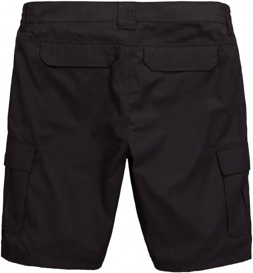 JP1880 Jay-Pi Bermuda QuickDry Cargo Shorts Black - Urheiluvaatteet & ulkoilu - Miesten urheiluvaatteet isot koot