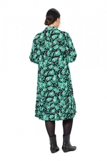 Ulla Popken 834191 Kuviollinen paitamekko Musta - Paitamekot - 