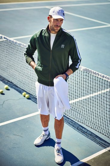 JP1880 Jay-Pi Fitness Technical Training Jacket Dark Green - Urheiluvaatteet & ulkoilu - Miesten urheiluvaatteet isot koot