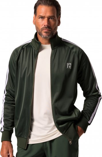 JP1880 Jay-Pi Fitness Technical Training Jacket Dark Green - Urheiluvaatteet & ulkoilu - Miesten urheiluvaatteet isot koot