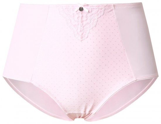 Ulla Popken 834307 Muotoilevat alushousut pitsillä Roosa - Muotoilevat alusasut - 