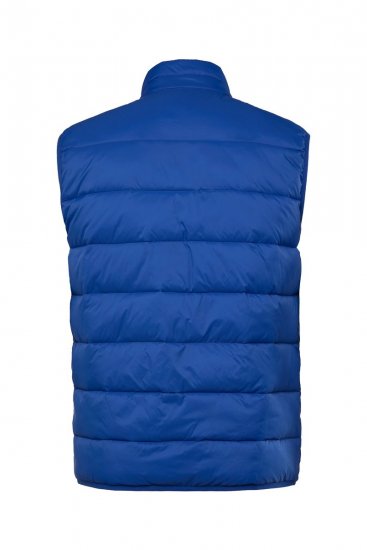 Boston Park 460 Tikattu liivi pystykauluksella Sininen - Takit - Miesten Takit, isot koot – 2XL – 12XL