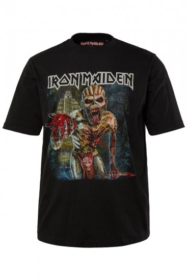 JP1880 Iron Maiden Eddie Attack Band T-Shirt Black - T-paidat - Isot T-paidat 2XL – 14XL