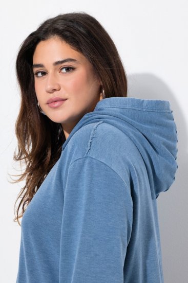 Ulla Popken 834536 Collegemekko hupulla Denimsininen - Collegemekot - 