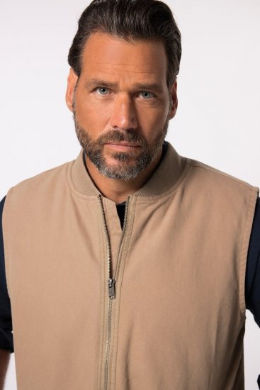 JP1880 834734 Canvas-liivi Tummanbeige - Takit - Miesten Takit, isot koot – 2XL – 12XL
