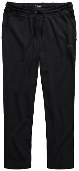 Men+ 852 Collegehousut Musta - Collegehousut ja collegeshortsit - Miesten Isot collegehousut ja collegeshortsit