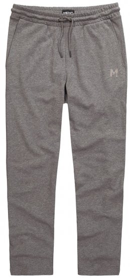 Men+ 852 Collegehousut Harmaa melange - Collegehousut ja collegeshortsit - Miesten Isot collegehousut ja collegeshortsit
