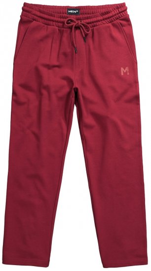 Men+ 852 Collegehousut Viininpunainen - Collegehousut ja collegeshortsit - Miesten Isot collegehousut ja collegeshortsit