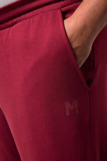 Men+ 852 Collegehousut Viininpunainen - Collegehousut ja collegeshortsit - Miesten Isot collegehousut ja collegeshortsit
