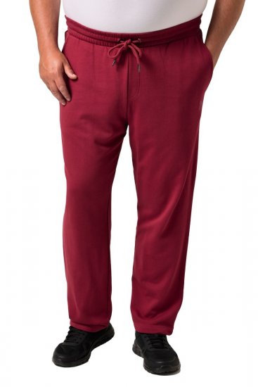 Men+ 852 Collegehousut Viininpunainen - Collegehousut ja collegeshortsit - Miesten Isot collegehousut ja collegeshortsit