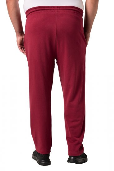 Men+ 852 Collegehousut Viininpunainen - Collegehousut ja collegeshortsit - Miesten Isot collegehousut ja collegeshortsit