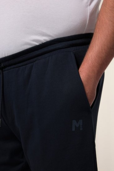 Men+ 858 Collegeshortsit Tummansininen - Collegehousut ja collegeshortsit - Miesten Isot collegehousut ja collegeshortsit