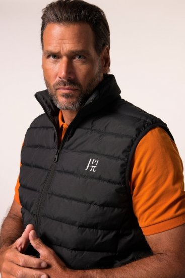 Jay-Pi 835324 Pakattava tikattu liivi Musta - Takit - Miesten Takit, isot koot – 2XL – 12XL