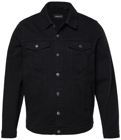 Men+ 446 Farkkutakki rintataskuilla Musta - Takit - Miesten Takit, isot koot – 2XL – 12XL