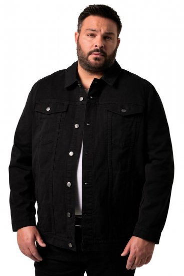 Men+ 446 Farkkutakki rintataskuilla Musta - Takit - Miesten Takit, isot koot – 2XL – 12XL