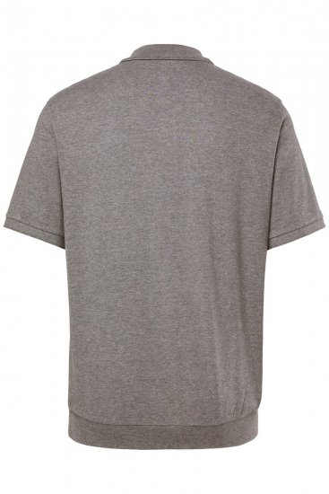 Men+ 264 Pikeepaita bellyfit Harmaa melange - Pikeepaidat - Miesten isot pikeepaidat