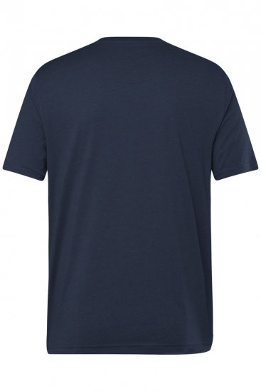 Men+ 276 Pyöreäaukkoinen T-paita Tummansininen - T-paidat - Isot T-paidat 2XL – 14XL