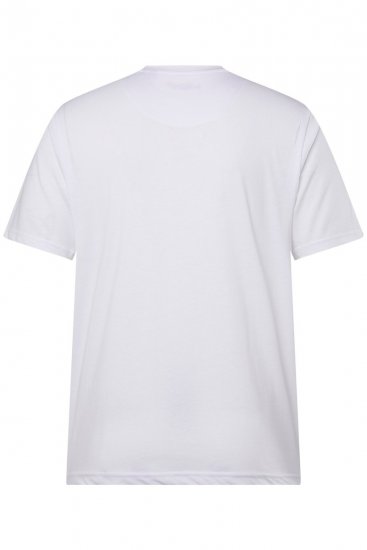 Men+ 276 Pyöreäaukkoinen T-paita Valkoinen - T-paidat - Isot T-paidat 2XL – 14XL