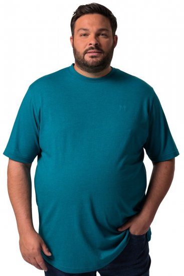 Men+ 276 Pyöreäaukkoinen T-paita Harmaansininen - T-paidat - Isot T-paidat 2XL – 14XL