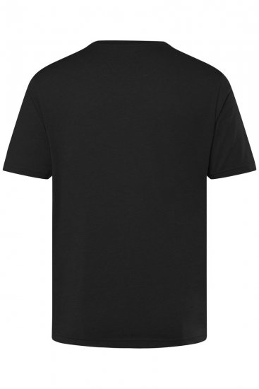 Men+ 279 V-aukkoinen T-paita Musta - T-paidat - Isot T-paidat 2XL – 14XL