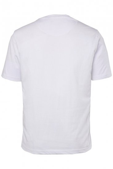 Men+ 285 Pyöreäaukkoinen T-paita Valkoinen 2 kpl - T-paidat - Isot T-paidat 2XL – 14XL