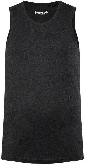 Men+ 303 Hihaton paita Musta - T-paidat - Isot T-paidat 2XL – 14XL