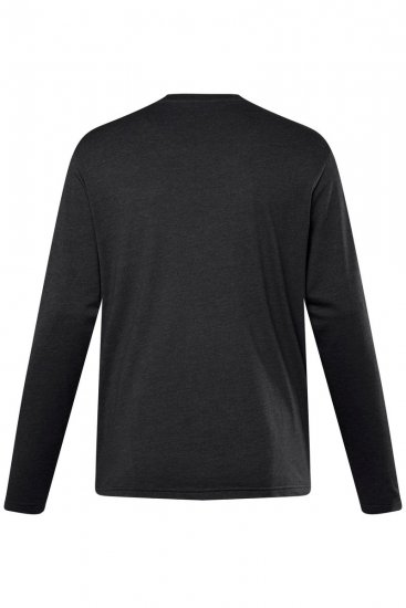 Men+ 307 Pitkähihainen T-paita Musta - T-paidat - Isot T-paidat 2XL – 14XL