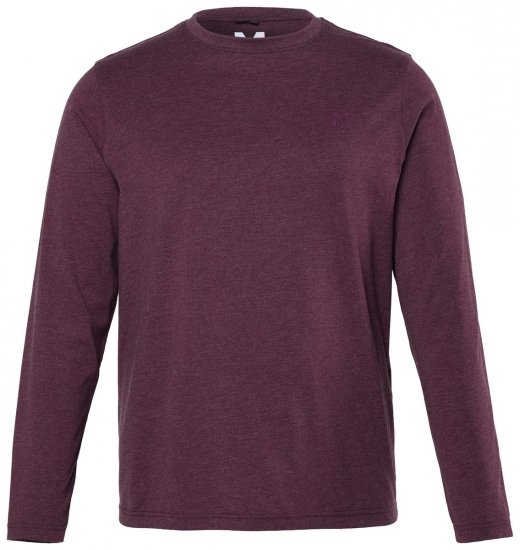 Men+ 307 Pitkähihainen T-paita Tumma luumu - T-paidat - Isot T-paidat 2XL – 14XL