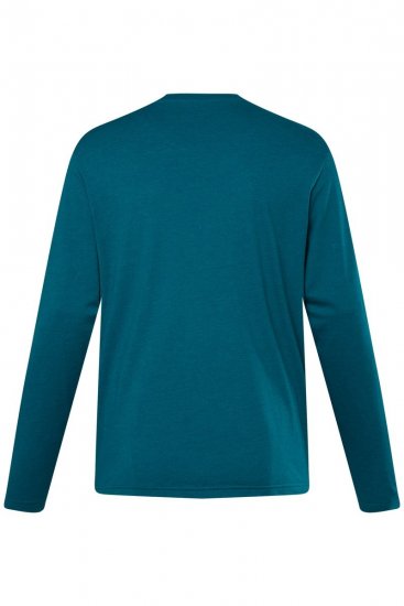 Men+ 307 Pitkähihainen T-paita Harmaansininen - T-paidat - Isot T-paidat 2XL – 14XL