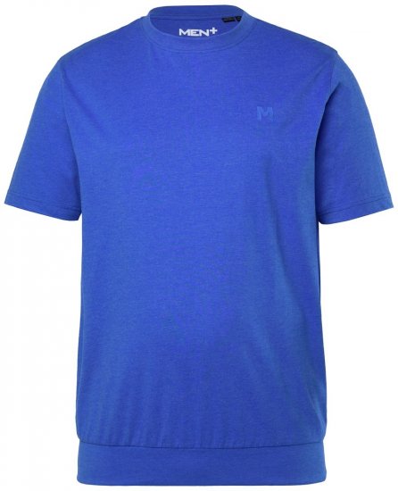Men+ 308 T-paita bellyfit Taivaansininen - T-paidat - Isot T-paidat 2XL – 14XL