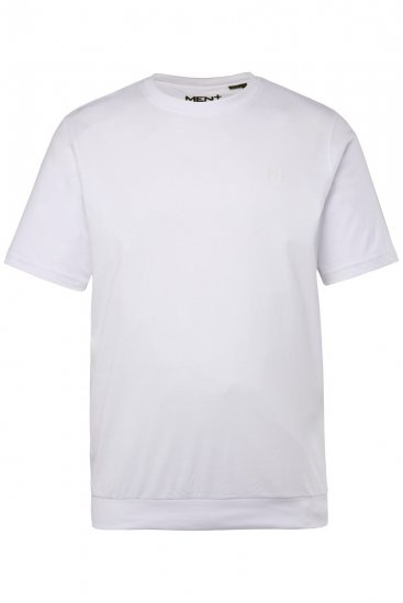 Men+ 311 T-paita bellyfit Valkoinen 2 kpl - T-paidat - Isot T-paidat 2XL – 14XL