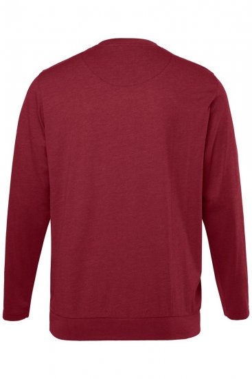 Men+ 313 Pitkähihainen T-paita bellyfit Kuparinruskea - T-paidat - Isot T-paidat 2XL – 14XL