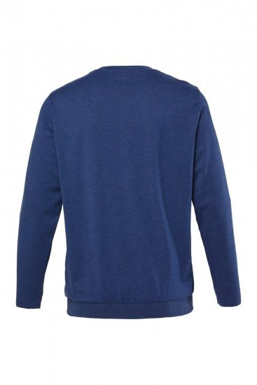 Men+ 313 Pitkähihainen T-paita bellyfit Yönsininen - T-paidat - Isot T-paidat 2XL – 14XL