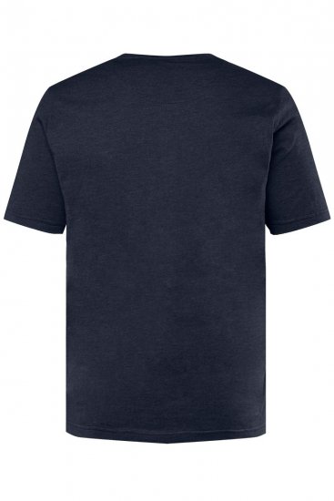 Men+ 365 Henley-paita Tummansininen - T-paidat - Isot T-paidat 2XL – 14XL