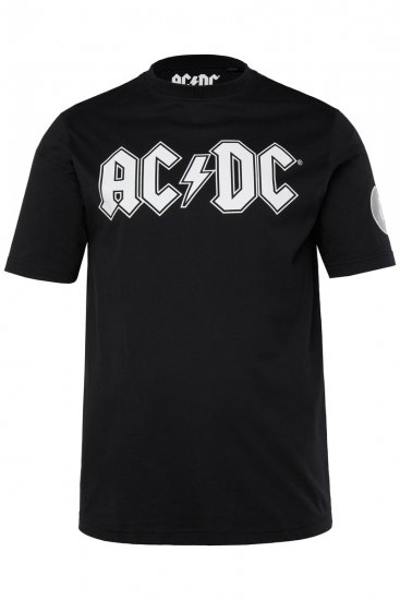 JP1880 AC/DC Classic Logo Band T-Shirt Black - T-paidat - Isot T-paidat 2XL – 14XL
