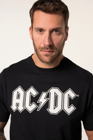 JP1880 AC/DC Classic Logo Band T-Shirt Black - T-paidat - Isot T-paidat 2XL – 14XL