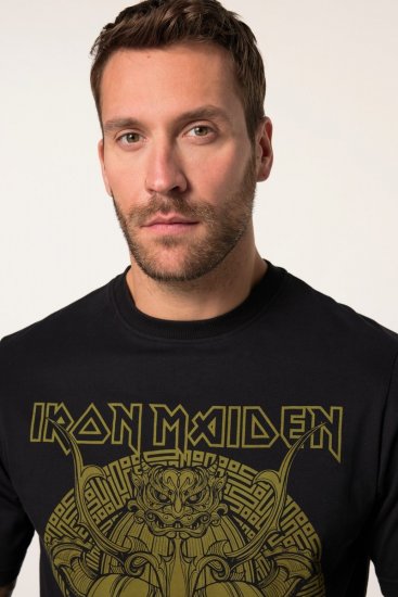 JP1880 Iron Maiden Samurai Eddie T-Shirt Black - T-paidat - Isot T-paidat 2XL – 14XL