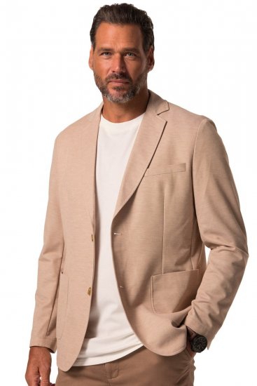 JP1880 836698 Joustava bleiseri Beige - Puvut ja pikkutakit - Pukuja suurissa mitoissa