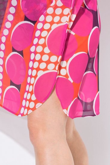 Ulla Popken 836864 Mekko Roosa - Kaftaanit - 