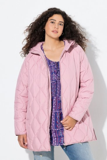 Ulla Popken 837208 Tikkitakki Vanha roosa - Takit - Naisten takit plus-koossa