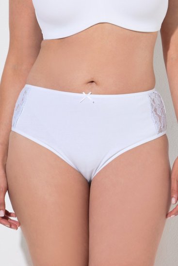 Ulla Popken 837353 Alushousut pitsillä 3 kpl Beige - Alushousut - 