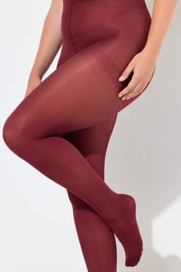 Ulla Popken 837870 Sukkahousut 100 den Viininpunainen - Sukkahousut & sukat - 