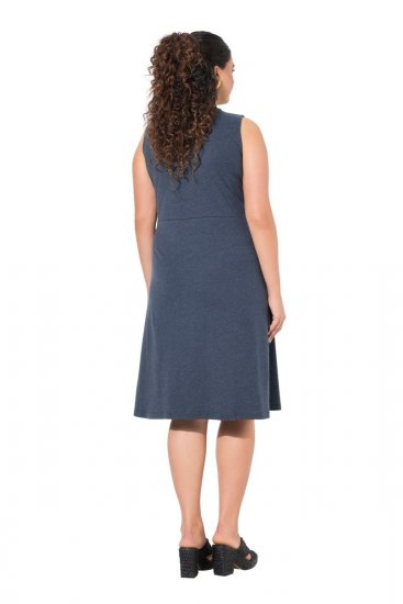 Ulla Popken 837874 Hihaton jerseymekko Tummansininen - Trikoomekot - 