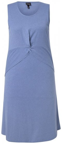 Ulla Popken 837874 Hihaton jerseymekko Sininen - Trikoomekot - 