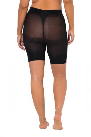 Ulla Popken 838209 Muotoilevat hankautumista estävät shortsit Musta - Hankautumista estävät shortsit - 
