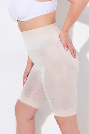 Ulla Popken 838209 Muotoilevat hankautumista estävät shortsit Luonnonvalkoinen - Hankautumista estävät shortsit - 