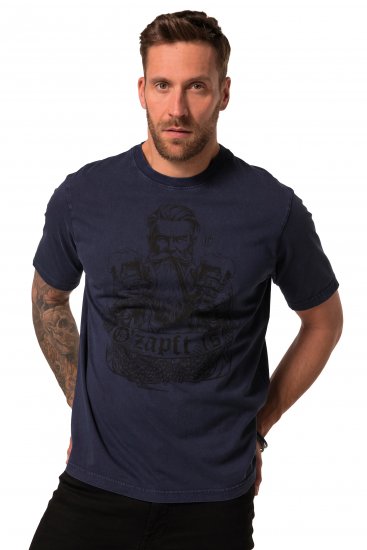 JP1880 O’zapft is! Design Vintage Look T-Shirt Navy Blue - T-paidat - Isot T-paidat 2XL – 14XL